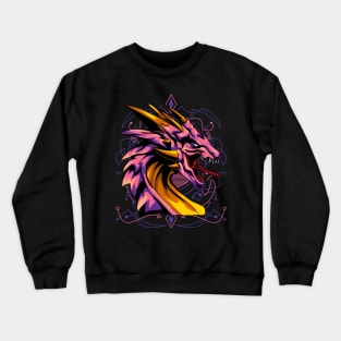 dragon head classic retro Crewneck Sweatshirt